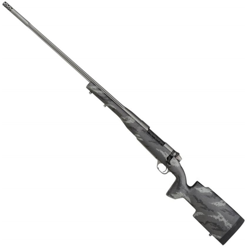 Weatherby Mark V Accumark Pro Left Hand Tungsten Gray Bolt Action Rifle – 257 Weatherby Magnum – 26in