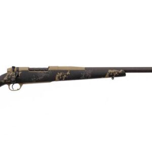 Weatherby Mark V Carbonmark Cerakote Black Bolt Action Rifle – 257 Weatherby Magnum – 26in
