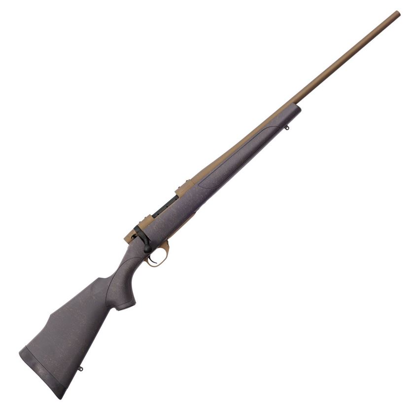 Weatherby Vanguard Weatherguard Black/Bronze Bolt Action Rifle – 308 Winchester – 24in