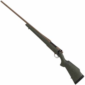 Weatherby Mark V Weathermark LT Left Hand FDE/Green Bolt Action Rifle – 257 Weatherby Magnum