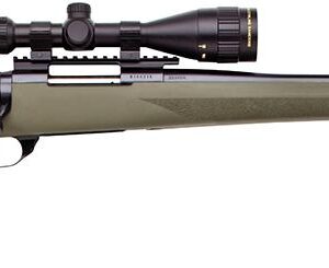 Howa Hogue Targetmaster Rifle Package HGT93128, 308 Winchester, 20″, Green Hogue Overmolded Stock, Blued Finish