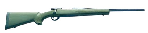 Howa M-1500 Rifle w/Hogue Stock HRG63203+, 30-06 Springfield, 22″, Bolt Action, Hogue OverMolded Stock, Green/Black Finish, 4 Rds
