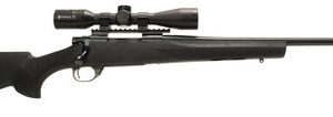 Howa Panamax Rifle Package HPP63707, 7mm Remington Magnum, 24″, Black Hogue Overmolded Stock