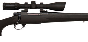 Howa M-1500 Ultra-Lite Scope Youth Combo Rifle HWR66209+, 243 Winchester, 20″, Bolt Action, Black Hardwood Stock, Blue Steel Finish, 3-9X42 Scope, 5 Rds