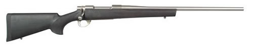 Howa M-1500 Rifle w/Hogue Stock HGR63712+, 7 MM Remington Magnum, 24″, Bolt Action, Black Synthetic Stock, Stainless Steel Finish, 3 Rds