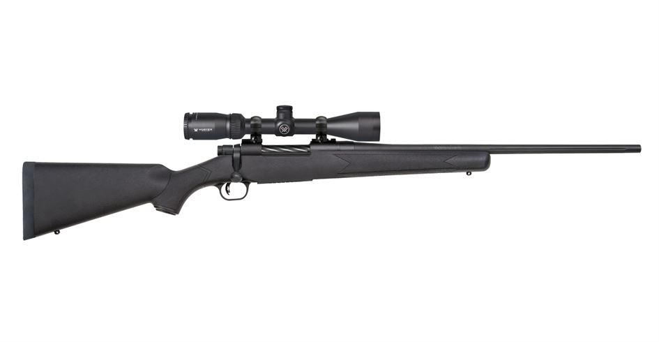 Mossberg Patriot 338 Win Mag Bolt-Action Rifle with Vortex Crossfire II 3-9x40mm Scope