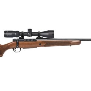 Mossberg Patriot 7mm Rem Mag Bolt-Action Rifle with Vortex Crossfire II 3-9x40mm Scope and Walnut Stock