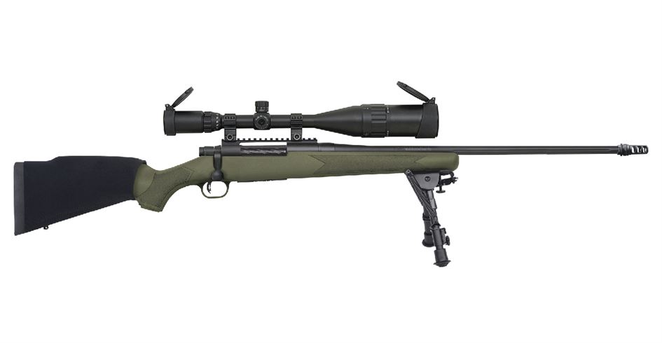 Mossberg Patriot Night Train 300 Win Wag Bolt Action Rifle with 6-24x50mm Scope