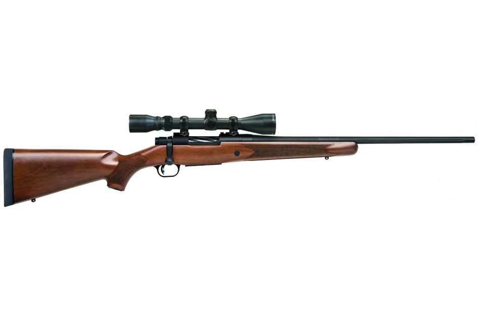 Mossberg Patriot 308 Win Bolt-Action Rifle with Walnut Stock 3-9x40mm Scope