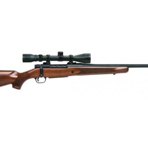 Mossberg Patriot 270 Win Bolt-Action Rifle with Walnut Stock and 3-9x40mm Scope