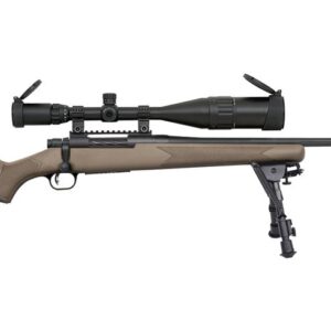 Mossberg Patriot Night Train 6.5 Creedmoor Bolt-Action Rifle with FDE Stock and 6-24x50mm Riflescope