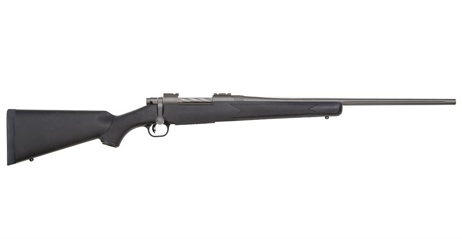 Mossberg Patriot 7mm Rem Mag Bolt-Action Rifle with Stainless Cerakote Barrel and Black S