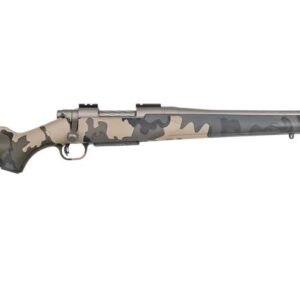 Mossberg Patriot 450 Bushmaster Bolt-Action Rifle with Kuiu Vias Camo Stock and Cerakote Stainless Barrel