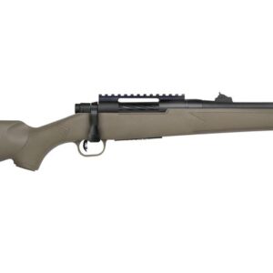 Mossberg Patriot Predator 450 Bushmaster Bolt-Action Rifle with FDE Stock, Threaded Barrel and Rifle Sights