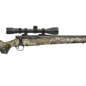 Mossberg Patriot 243 Win Youth Super Bantam Bolt-Action Rifle with 3-9x40mm Scope and Strata Camo Stock