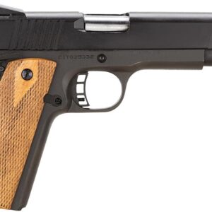 Howa Citadel M-1911 Pistol CIT9MMFSP, 9mm, 5″, Wood Grips, Black Finish, 8 Rds
