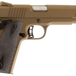 Howa Citadel M-1911 Officer Pistol C9MMCS148H00, 9mm, 3.5″, Hogue Grips, Burnt Bronze Cerakote Finish, 8 Rds