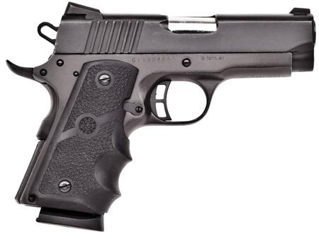 Howa Citadel M-1911 Pistol CIT45CSPHBLK, 45 ACP, 3.5″, Black Hogue Grips, Black Finish, 7 Rds
