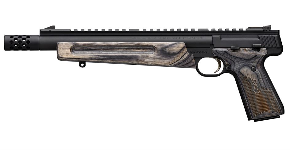 Browning Buck Mark 22 LR Varmint Suppressor Ready Rimfire Pistol