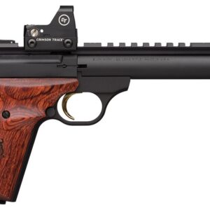 Browning Buck Mark Field/Target 22LR Suppressor Ready Rimfire Pistol with Crimson Trace Red Dot Sight