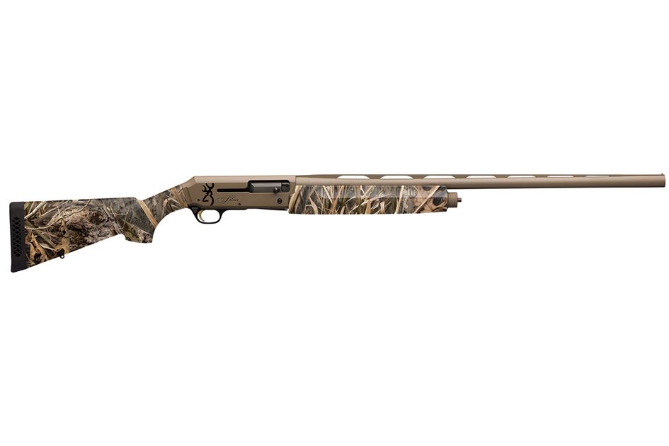 Browning Silver 12 Gauge Field Shotgun with FDE Receiver and Mossy Oak Shadow Grass Habitat Stock