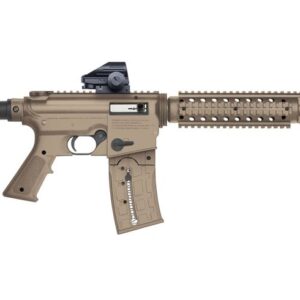 Mossberg 715T 22LR Rimfire Rifle with Flat Dark Earth Finish and 1x Green Dot Sight