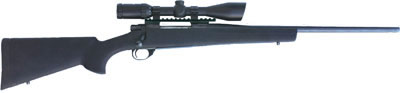 Howa Hogue Rifle & Scope Combo Package HGR36307B, 308 Winchester, 20 in, Black Syn Stock, Blue Finish