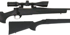 Howa M-1500 2-N-1 Youth/Full Rifle Combo w/Scope HGR26227, 243 Winchester, 20 in, Black Synthetic Stock, Blue Finish