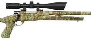 Howa Axiom Bolt Action Rifle HWK95102P+, 223 Remington, 24 in Heavy BBL, Camo Stock, Blue Finish, w/Scope/Rings, 5 Rds