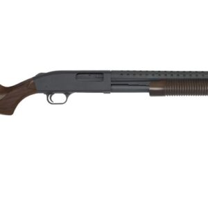 Mossberg 590 Retrograde 12 Gauge Pump Shotgun with Walnut Stock and Heatshield