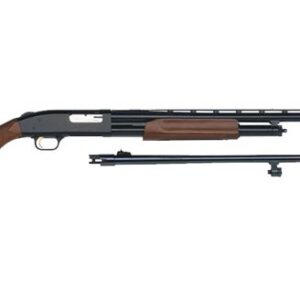Mossberg 500 20 Gauge Pump-Action Shotgun Combo with Wood Stock
