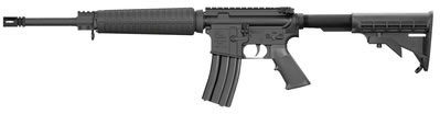 Armalite M15A4CB Tactical AR-15 Rifle, 223 Remington, 16″ Chrome Lined, Semi-Auto, Black Fbrglass Stock, Black Matte Finish, 30 Rds