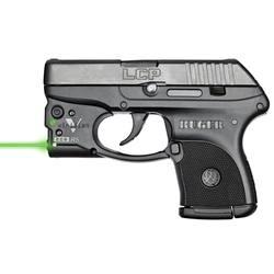 Ruger LCP Semi Automatic Pistol .380 ACP 2.75″ Barrel 6 Rounds Nylon Grips Blued Finish with Viridian Green Laser LCP-GL