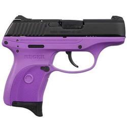 Ruger LC380 Semi Auto Pistol .380 ACP 3.12″ Barrel 7 Rounds Purple Polymer Frame Blued Finish