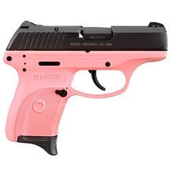 Ruger LC380 Semi Auto Pistol .380 ACP 3.12″ Barrel 7 Rounds Pink Polymer Frame Black 3223