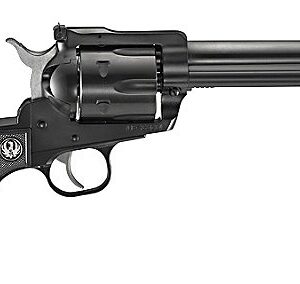 Ruger 10465 Blackhawk New Model 45 Colt 5.5″ 6rd Black Hard Rubber Grip Blue