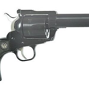 Ruger 10446 Blackhawk New Model Convert 45LC/ACP 4.62″ 6rd Hard Rubber Grip Blue