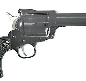 Ruger 10405 Blackhawk New Model 41 RemMag 4.62″ 6rd Black Hard Rubber Grip Blue