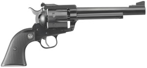 Ruger 10318 Blackhawk New Model Convert 357RemMag/9mm 6.5″ 6rd Rubber Grip Blue