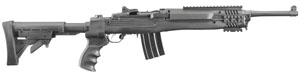 Ruger Mini-14 Tactical, SA .223 Rem, 16.12″ 20+1 ATI Folding/Col Stk Blk