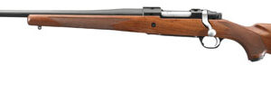 Ruger 17163 77 Bolt 338 Ruger Compact Magnum 20″ American Walnut Blue