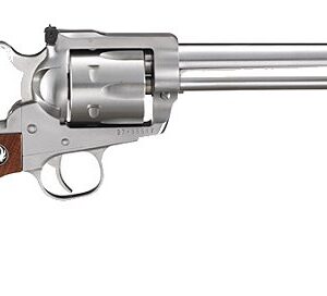 Ruger Blackhawk New Model 357 RemMag 6.5″ 6rd Rosewood Grip Satin Stainless