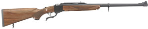Ruger No. 1 Falling Block 375 Holland & Holland Magnum 24″ American Walnut Blue