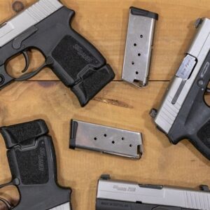 Sig Sauer P290 9mm DAO Police Trade-in Pistols with Night Sights and Laser (Good Condition)