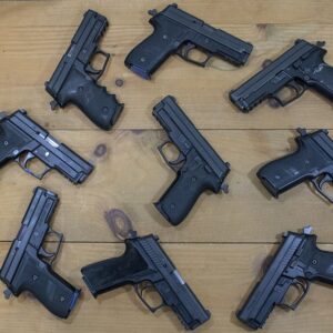 Sig Sauer P229R 40 S&W Police Trade Pistols with Delaware Police Emblem (Good Condition)