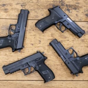 Sig Sauer P226R 40 S&W DA/SA Police Trade-ins with Rail and Laser Guide Rod (Good Condition)
