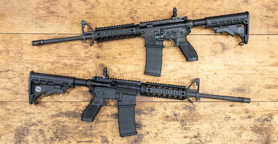 Sig Sauer M400 5.56mm NATO Police Trade-in AR-15 Rifles with Carry Handle