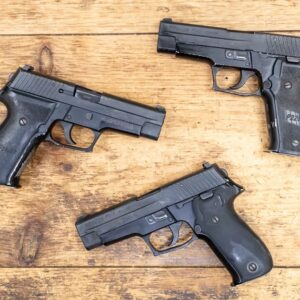 Sig Sauer P226 DAO 40 S&W Police Trade-in Pistol (Fair Condition)