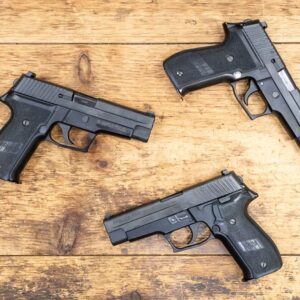 Sig Sauer P226 DAO 40 S&W Police Trade-in Pistol (Good Condition)